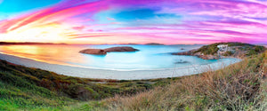 Twilight Cove Winter Sunrise Image Print