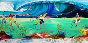 Kelps Painting by Tania Lowe